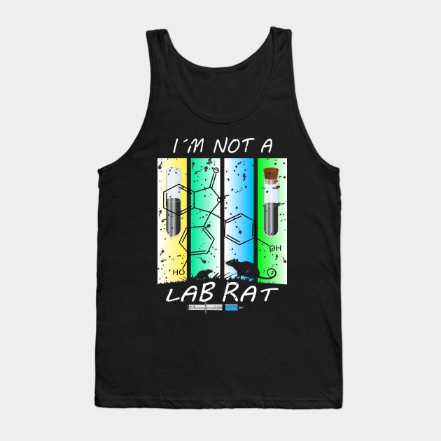 I am not a Laboratory Rat Tank Top by BC- One- Shop